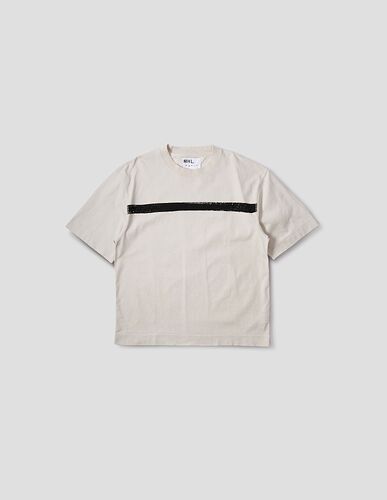 MHL t shirt ligne peinte