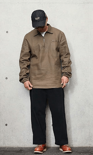 Screenshot 2026-01-13 at 23-45-39 Amazon.co.jp Real Dead Stock Czech Army HBT Pullover Work Shirt Brown Not for Coupon Braun Clothing Shoes & Jewelry