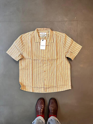 Camp Collar Stripes Japanese - Modern Fit