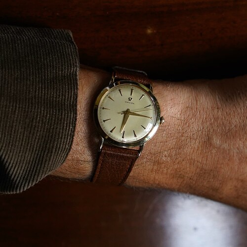 boras-omega-1957-14k-yellow-gold - 1