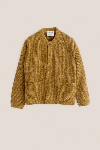 AKINDOFGUISE_AW25_HOLIDAY_MURUN_KNIT_SWEATER_MUSTARD_MELANGE_0421