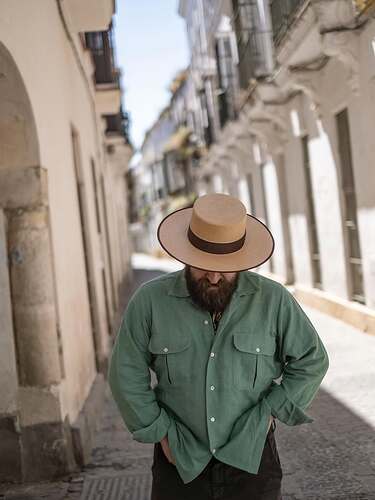 La frontera shirt. Handmade in london by @jakes_ldn using a stock of 1970’s Czech army fabric. 6 (2)