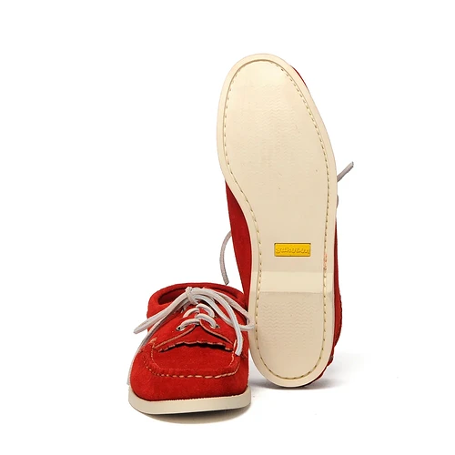 00200M-BLUCHER-W-KILTIE-FO-DK-RED-OUTSOLE