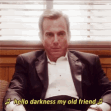 GIF-i na temo Hello Darkness My Old Friend Gif | Tenor