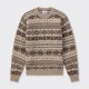 brushed-fair-isle-sweater-beige